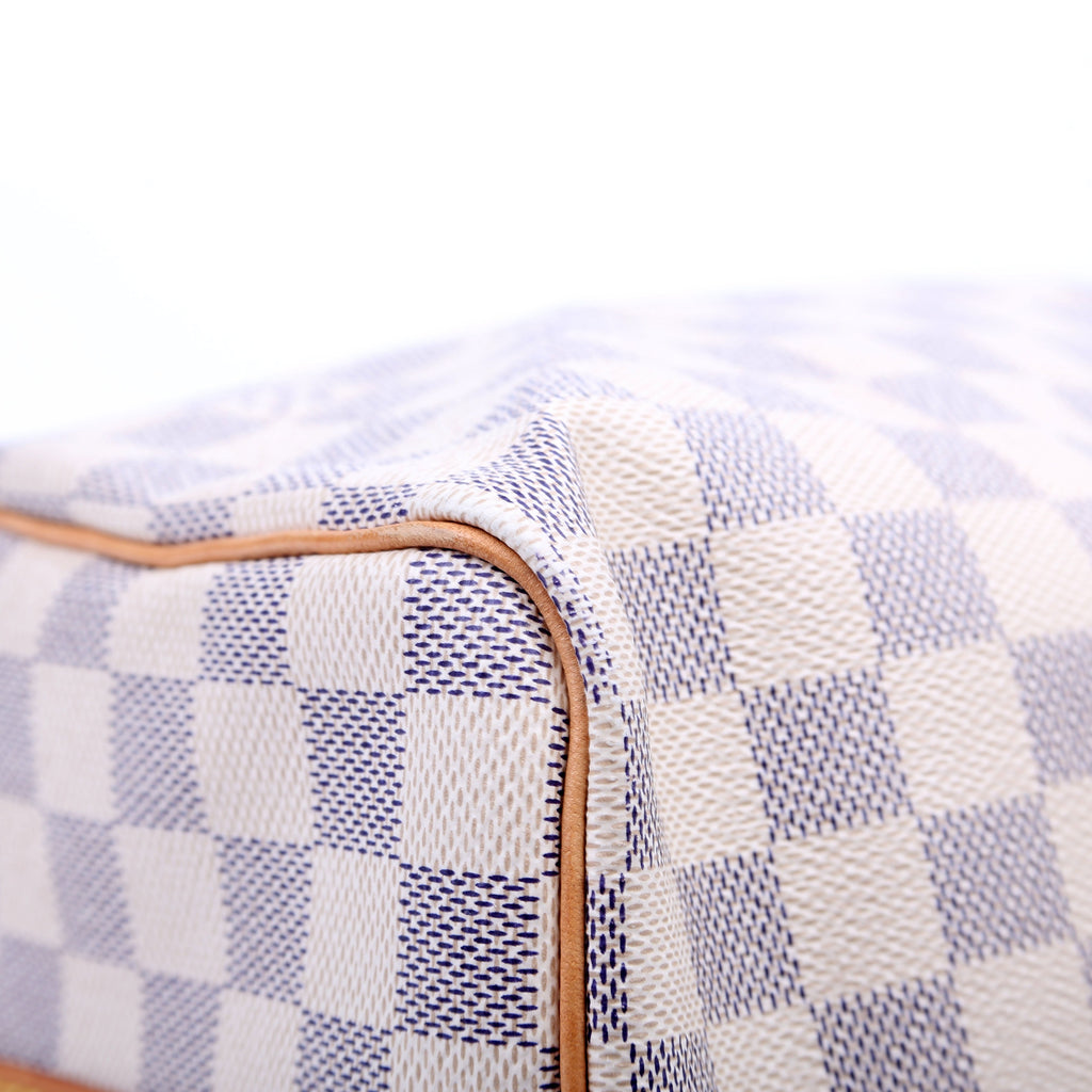 Speedy 25 Bandouliere Damier Azur