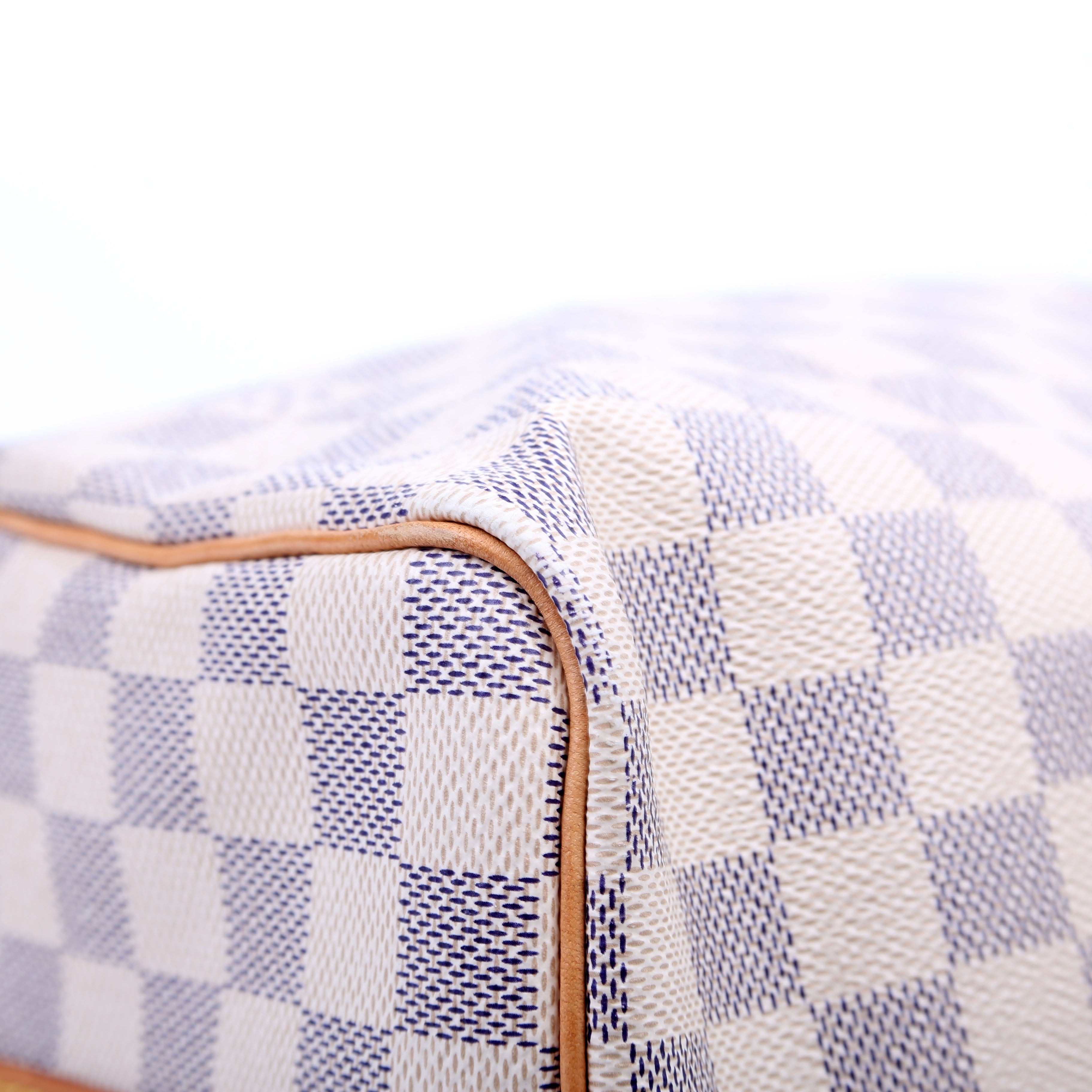 Speedy 25 Bandouliere Damier Azur