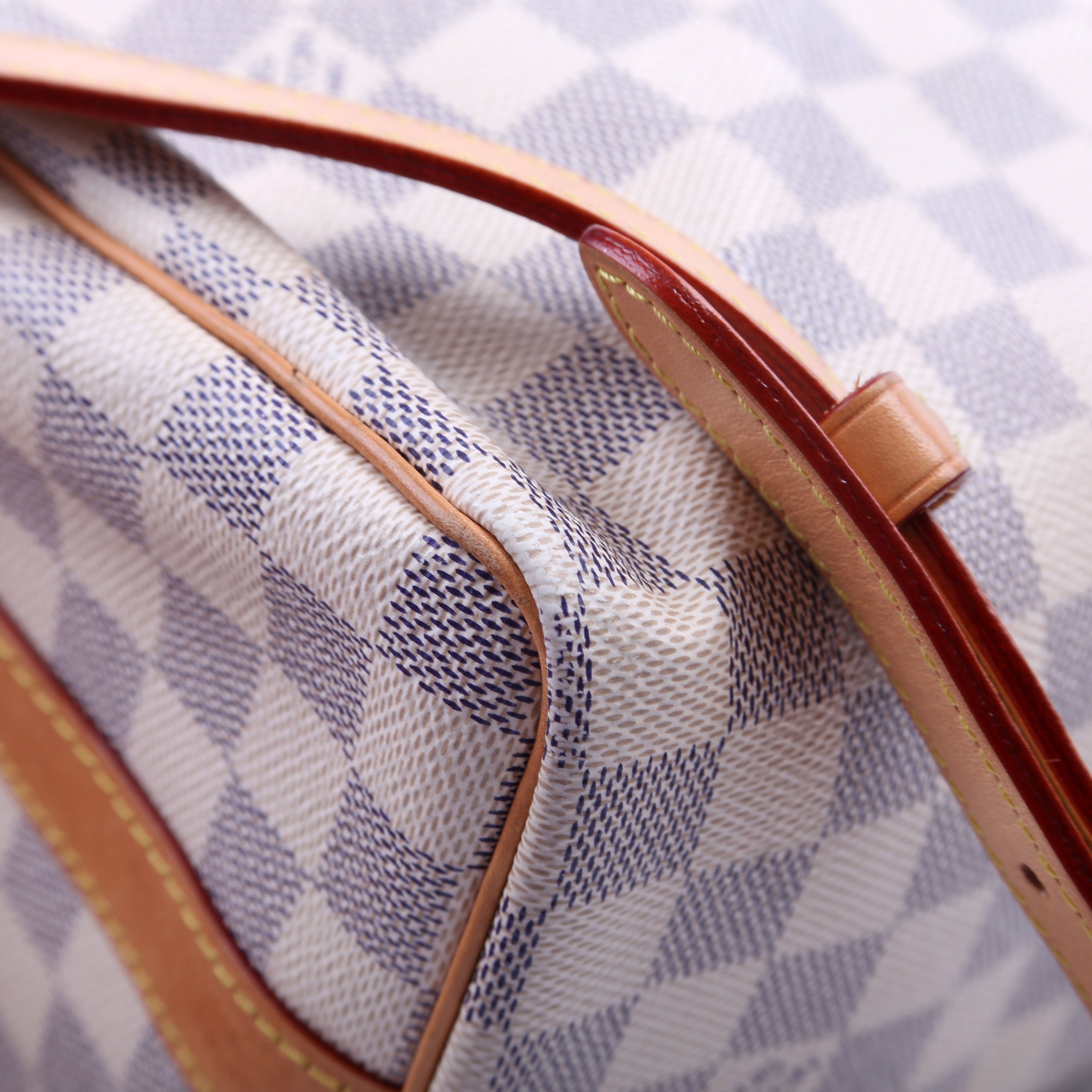 Speedy 25 Bandouliere Damier Azur
