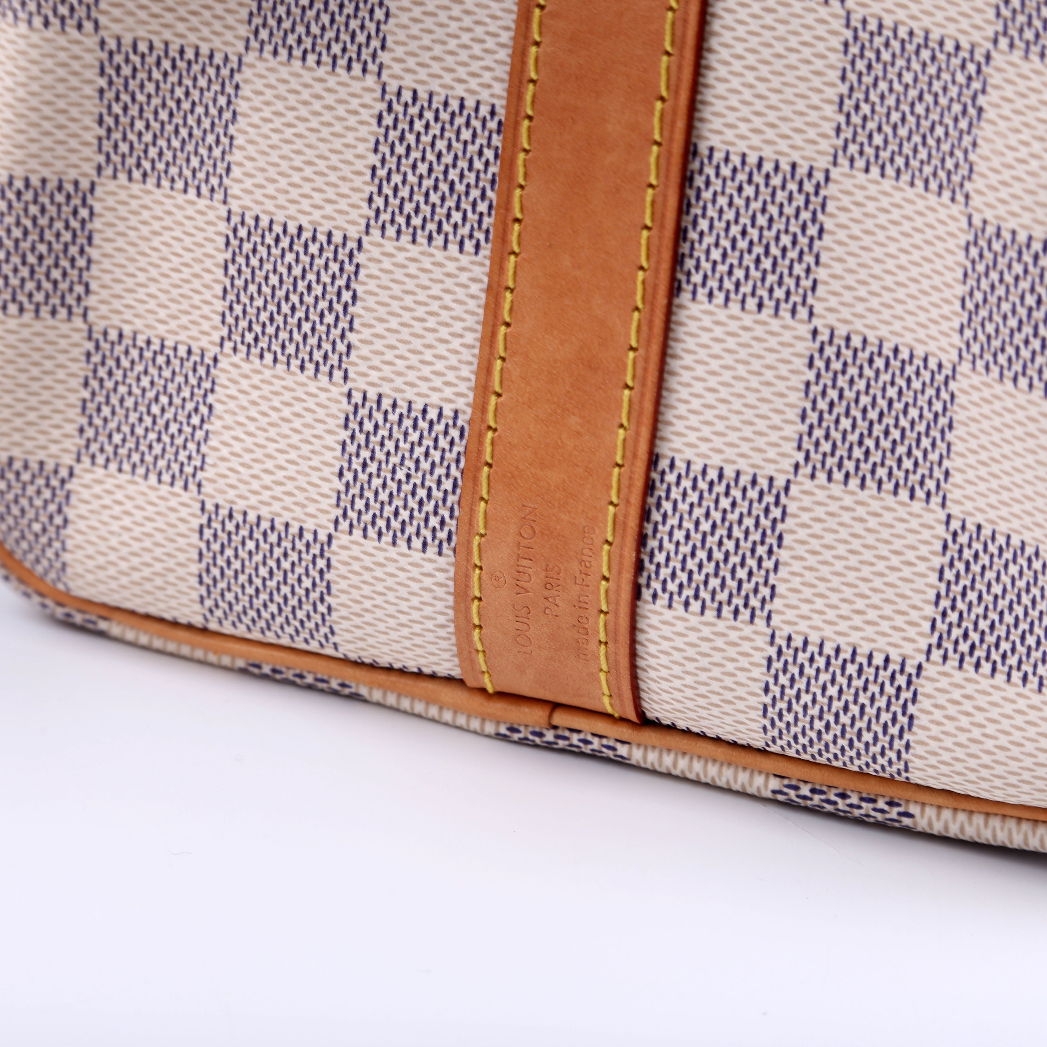 Speedy 25 Bandouliere Damier Azur