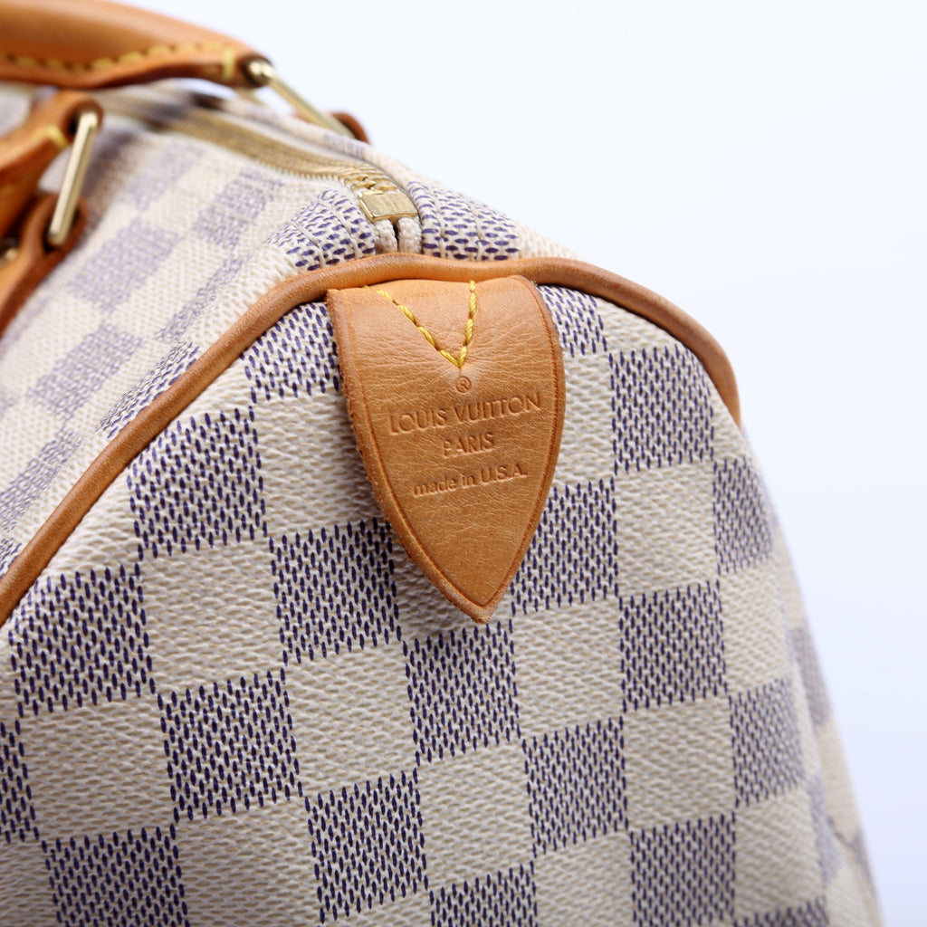Speedy 30 Damier Azur