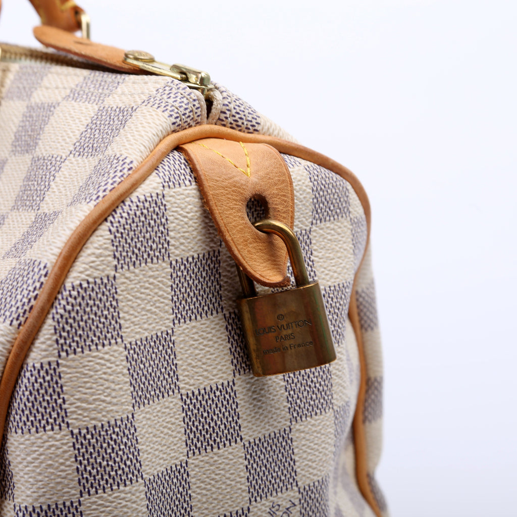 Speedy 30 Damier Azur