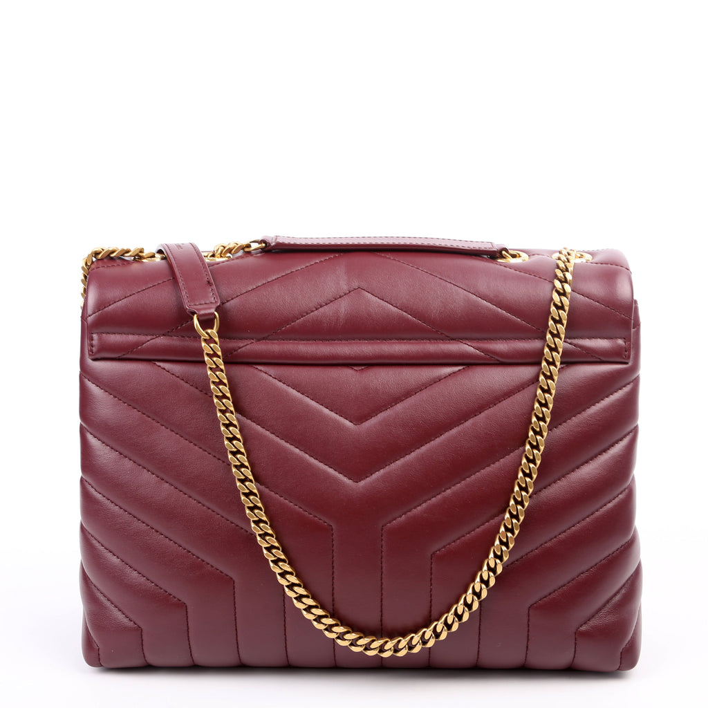 Loulou Medium Quilted 574946 Burgundy
