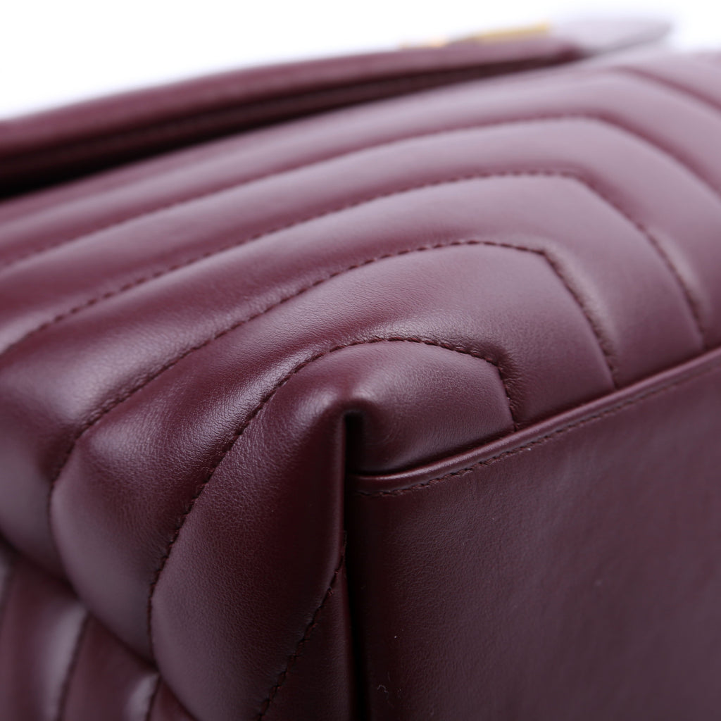 Loulou Medium Quilted 574946 Burgundy