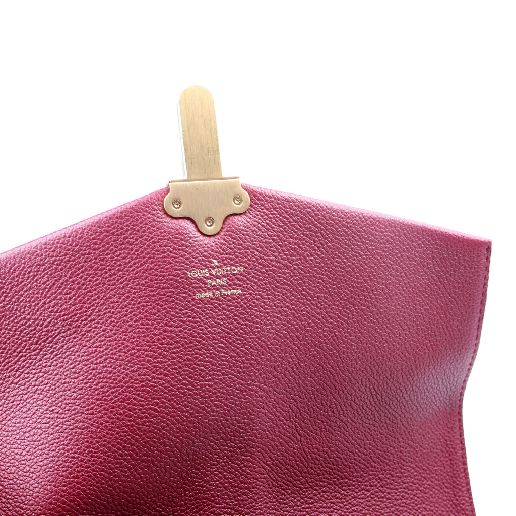 Clapton Crossbody Damier Ebene Burgundy