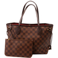 Neverfull with Wallet PM Damier Ebene