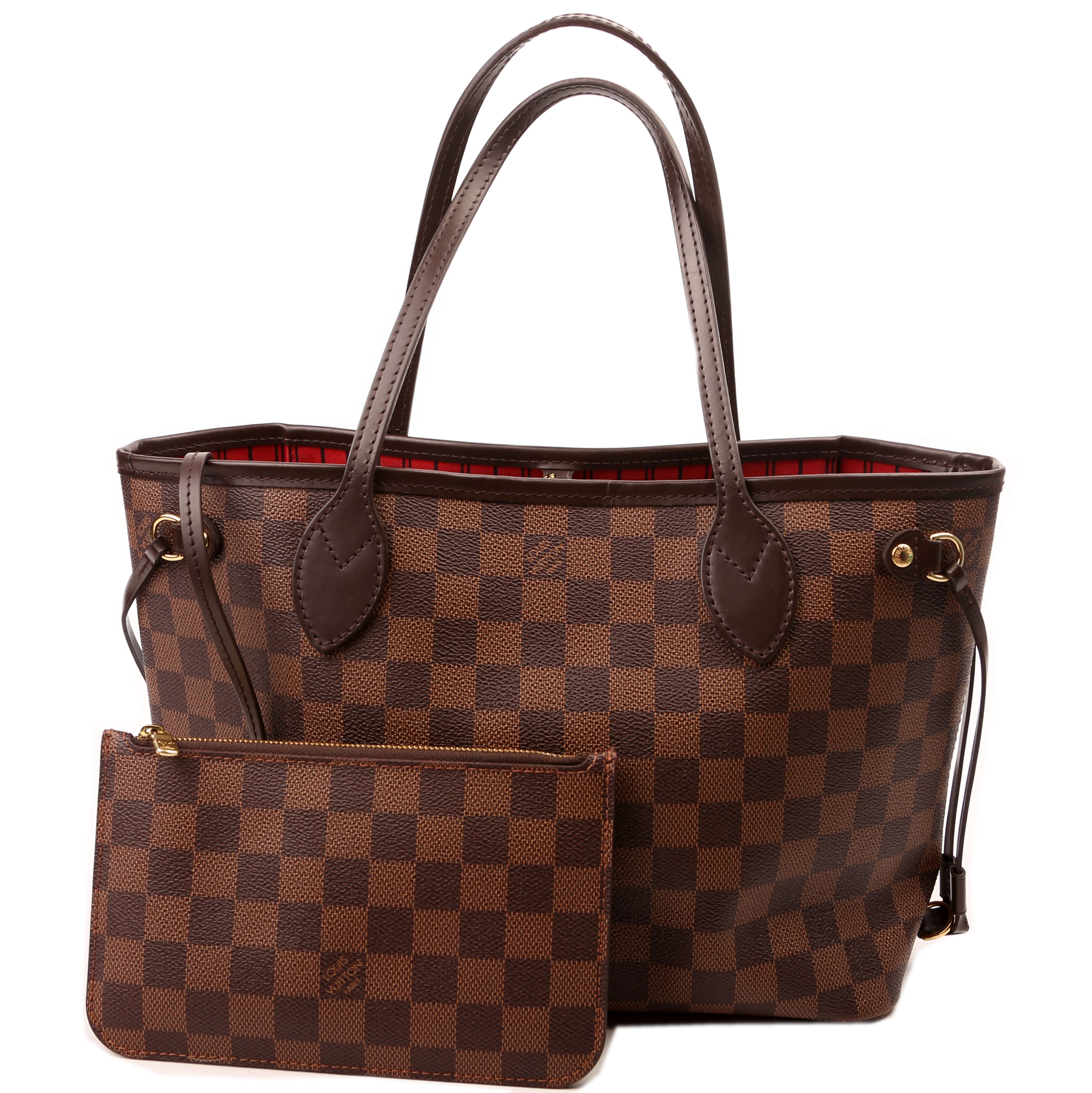 Neverfull with Wallet PM Damier Ebene