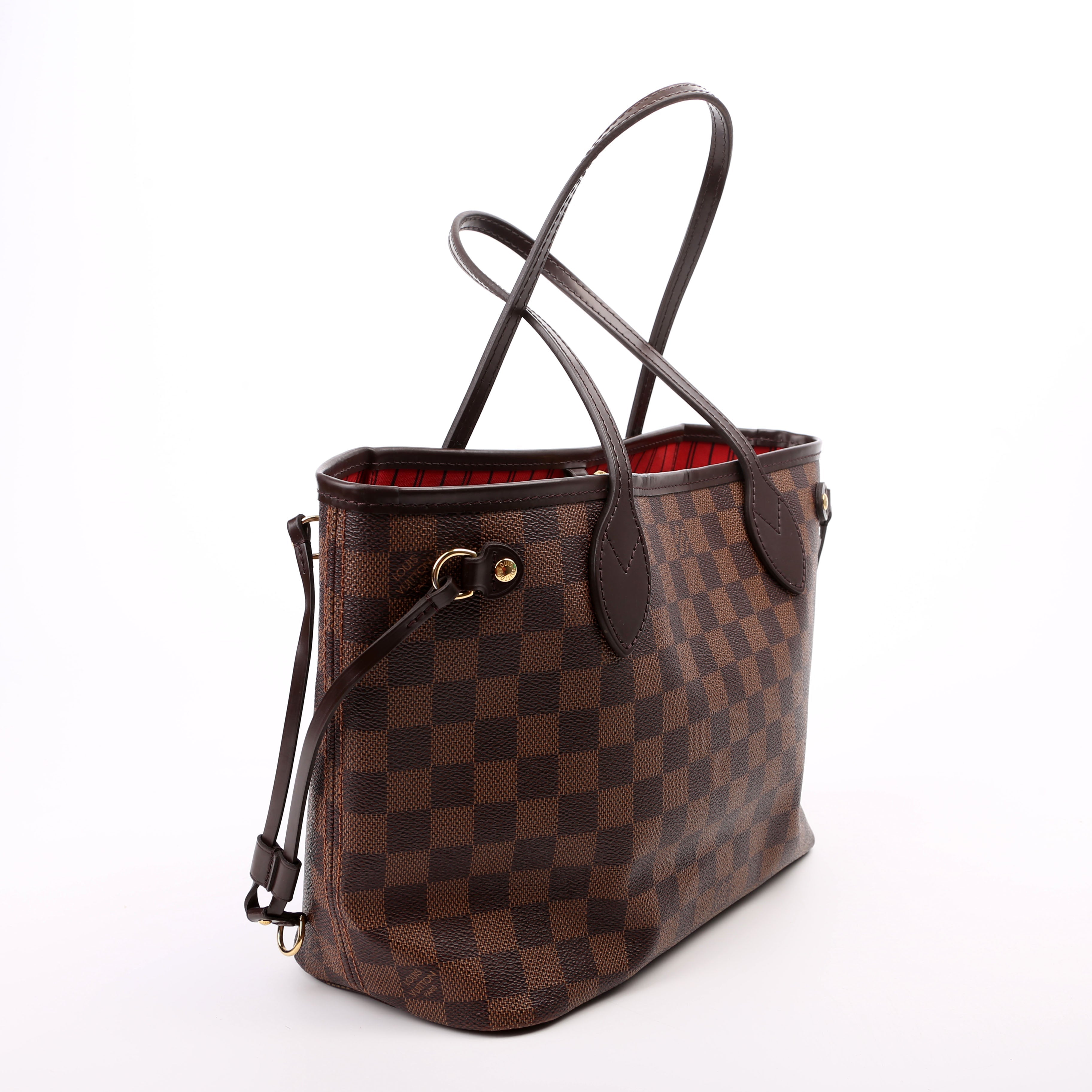 Neverfull with Wallet PM Damier Ebene