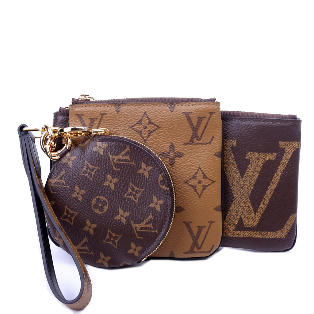 Trio Pochette Reverse Monogram