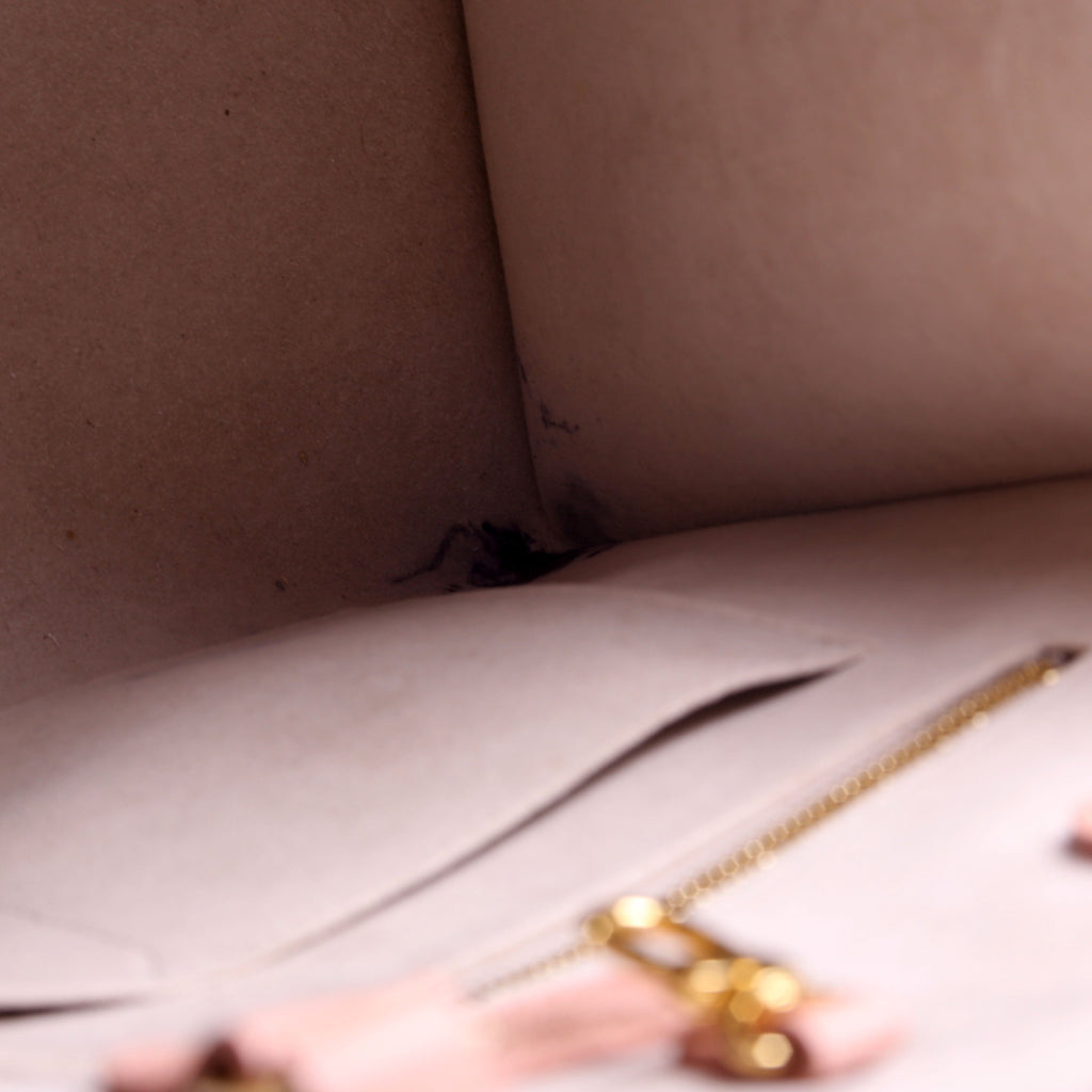 ONTHEGO MM Bicolor Empreinte Giant Monogram Pink