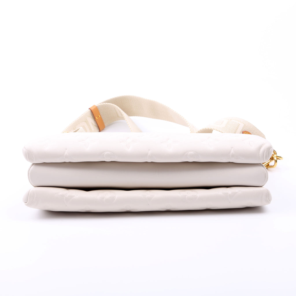 Coussin PM Lambskin White
