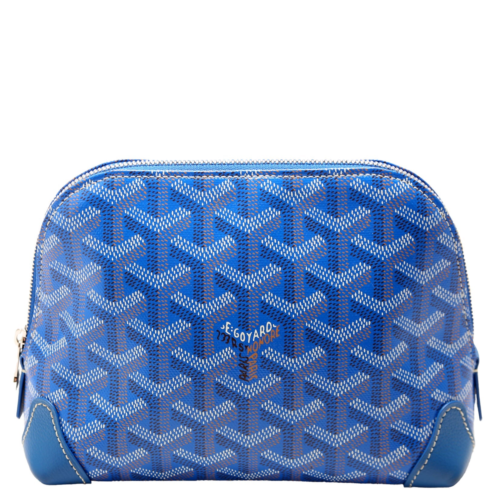 Vendome Cosmetic Pouch Goyardine Blue