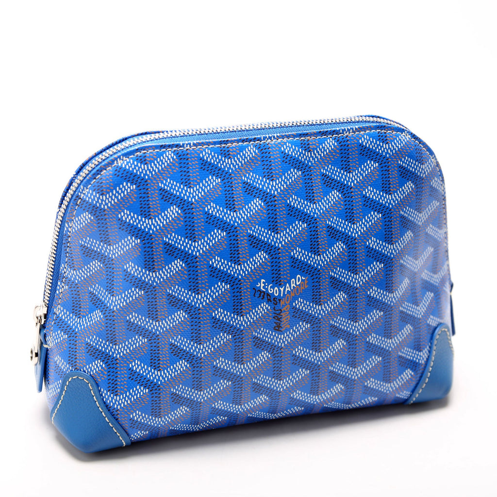 Vendome Cosmetic Pouch Goyardine Blue