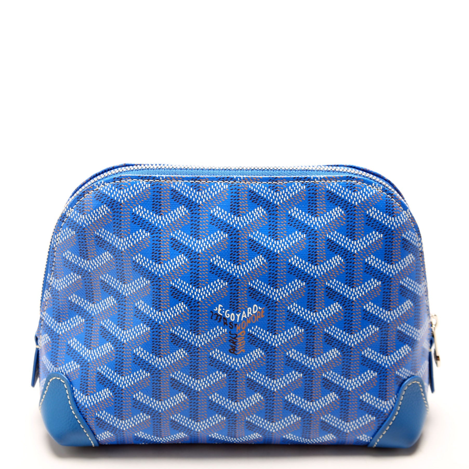 Vendome Cosmetic Pouch Goyardine Blue
