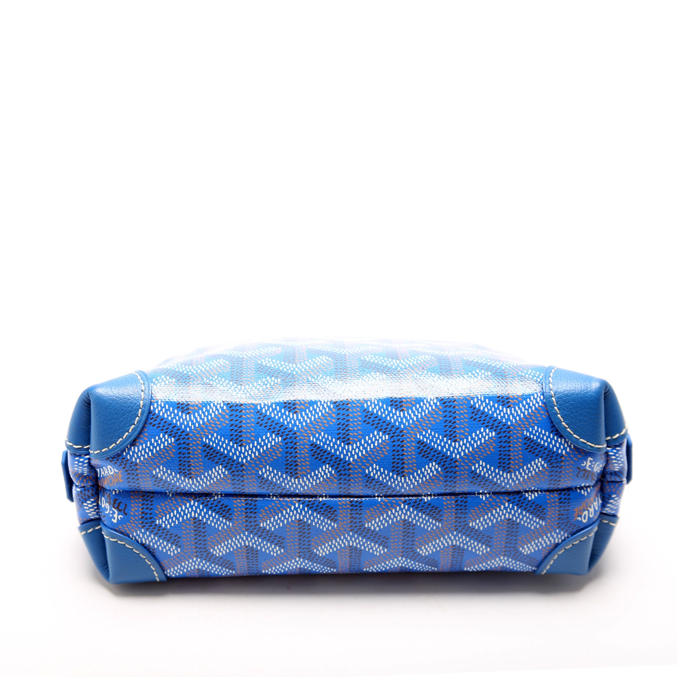 Vendome Cosmetic Pouch Goyardine Blue