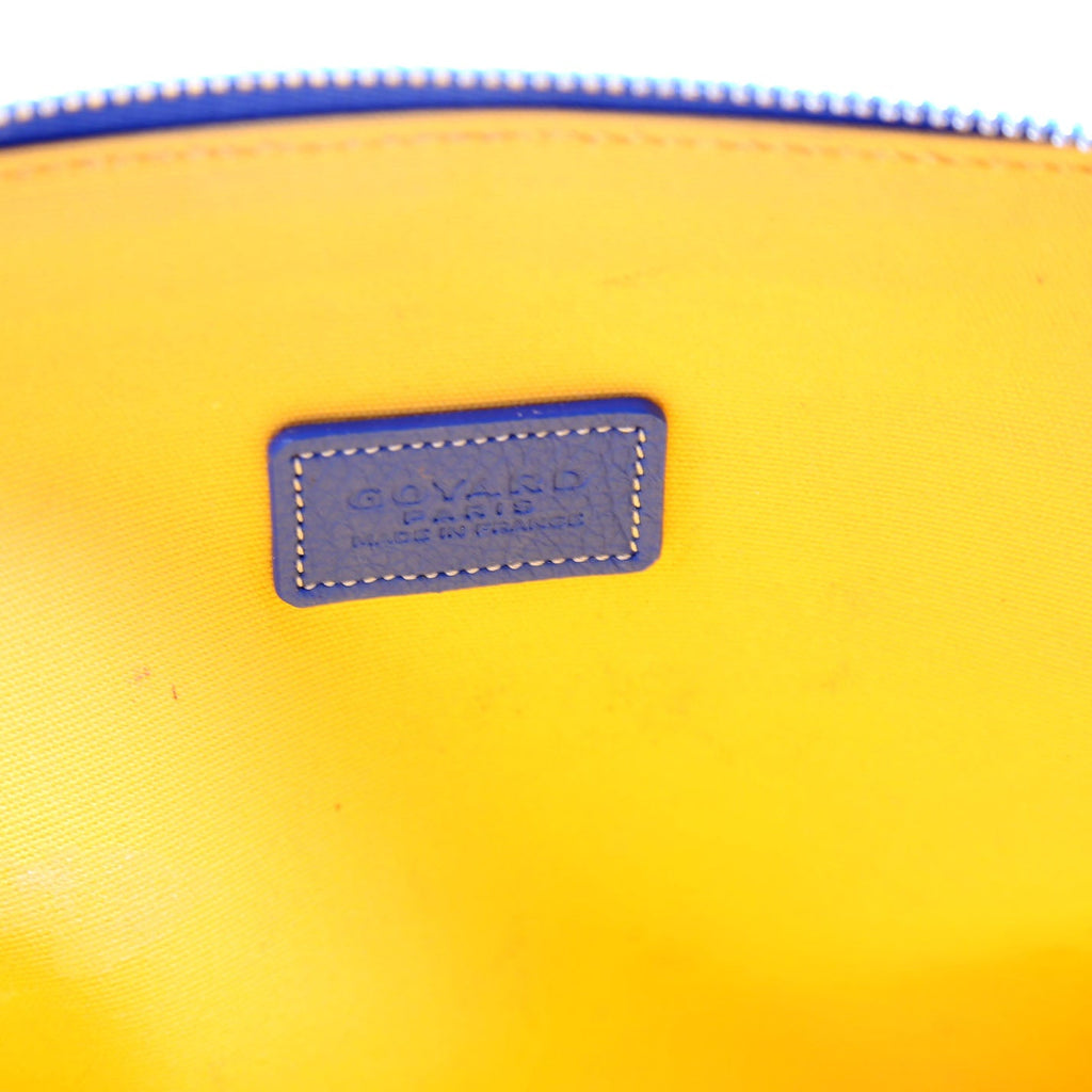 Vendome Cosmetic Pouch Goyardine Blue
