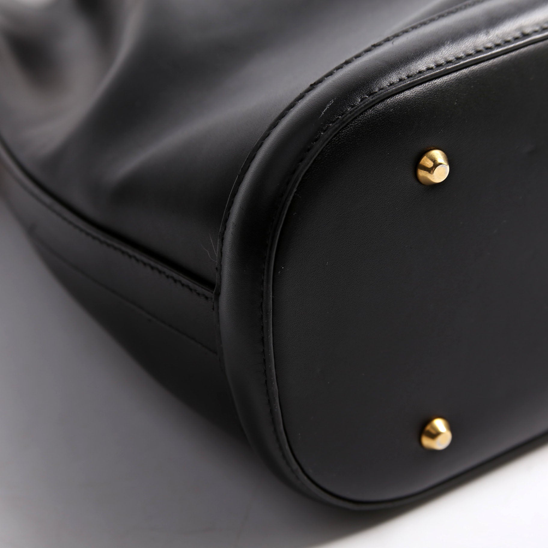 CD Embossed C'Est Bucket Bag Medium Black