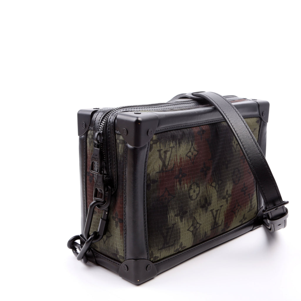 Soft Trunk Nylon Camouflage Monogram Green/Black
