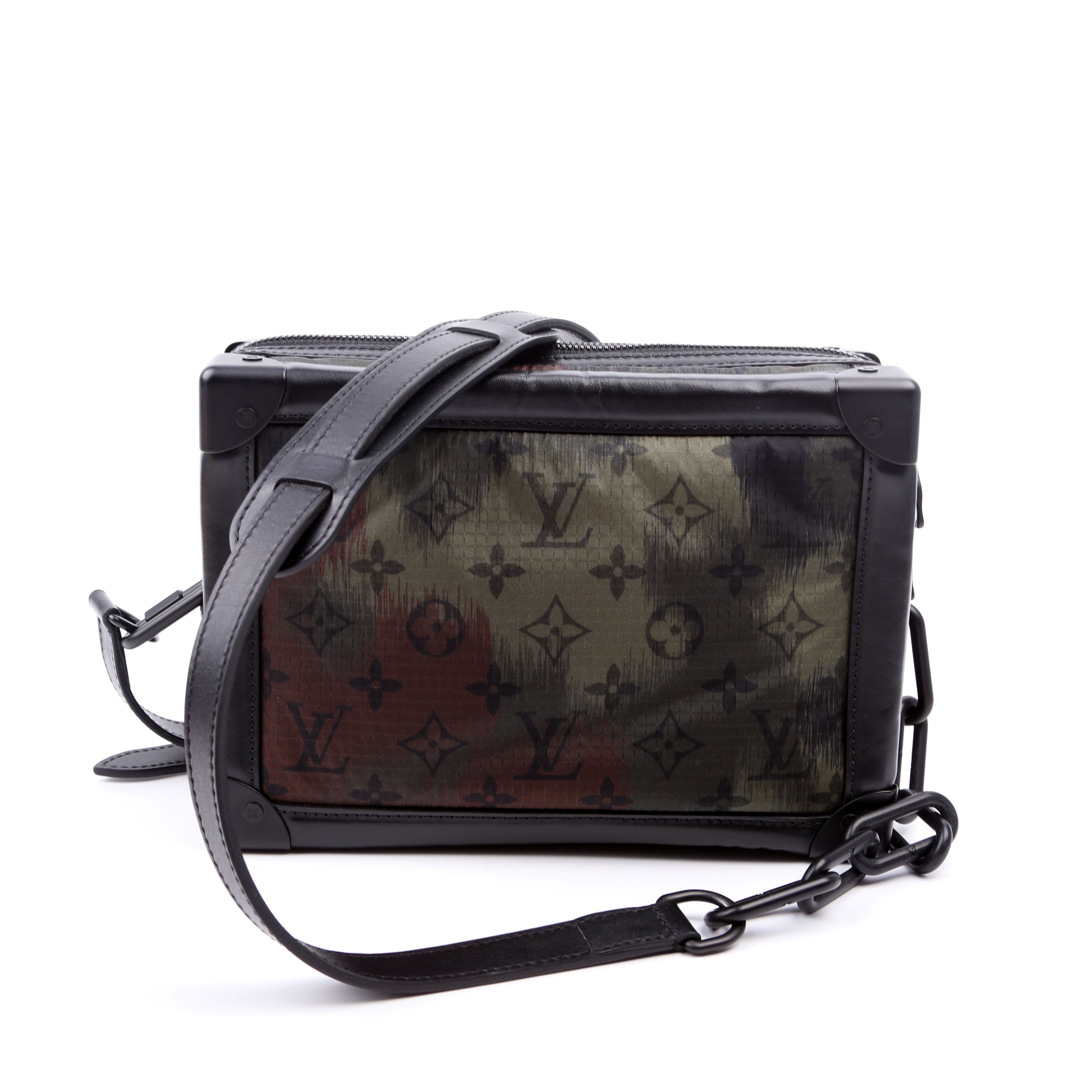 Soft Trunk Nylon Camouflage Monogram Green/Black