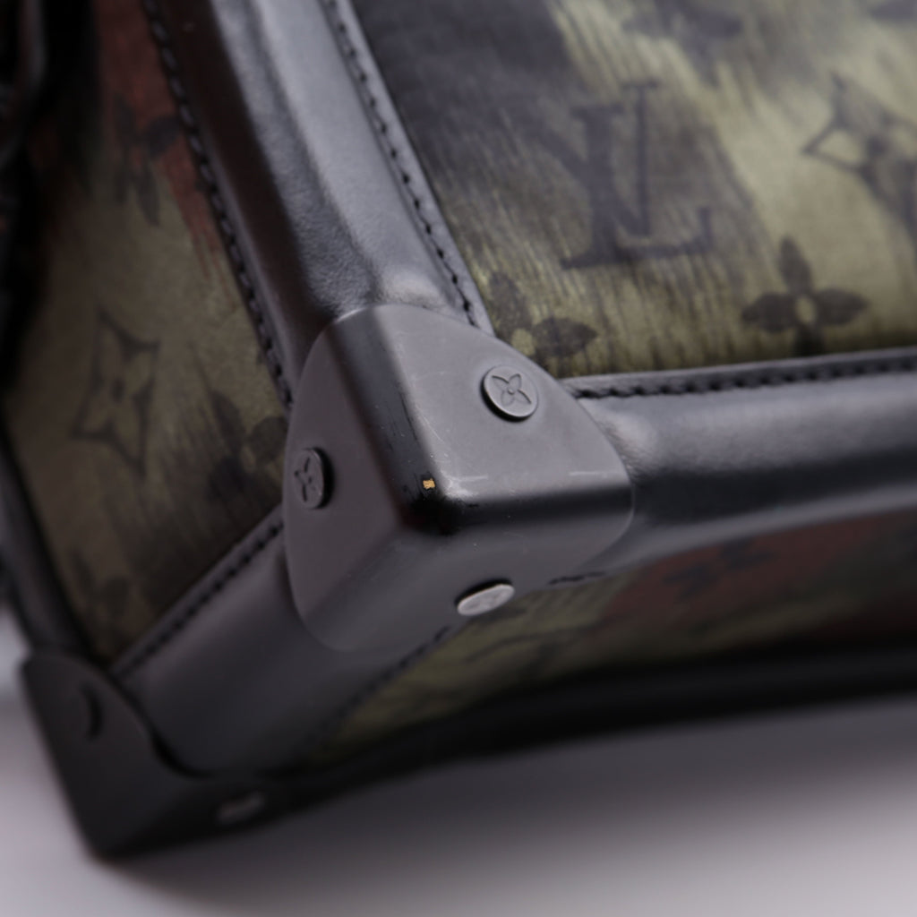 Soft Trunk Nylon Camouflage Monogram Green/Black