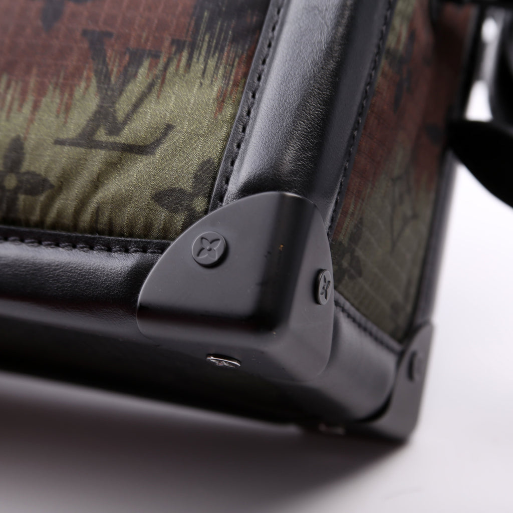 Soft Trunk Nylon Camouflage Monogram Green/Black