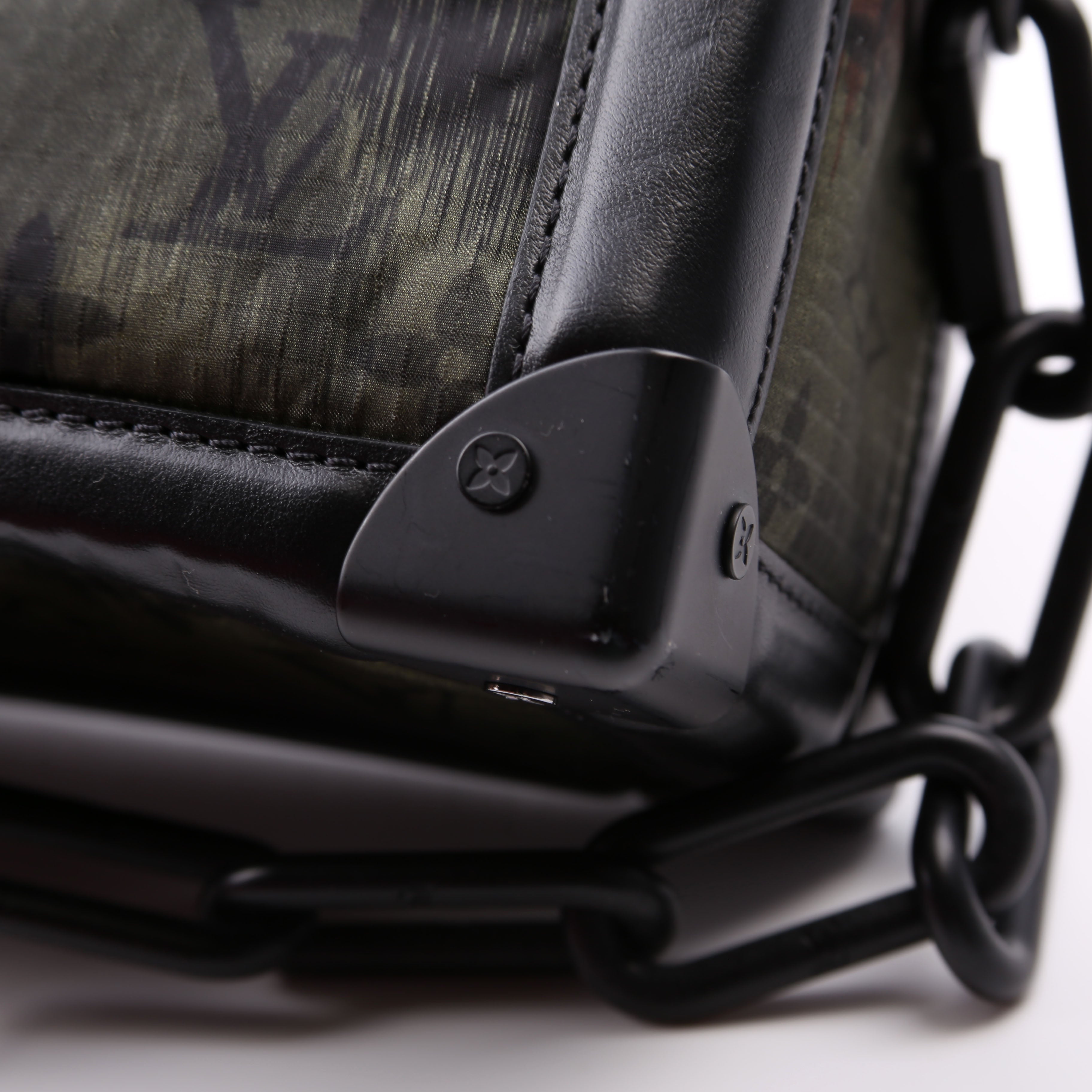 Soft Trunk Nylon Camouflage Monogram Green/Black