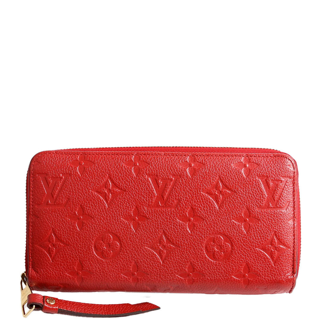Zippy Wallet Empreinte Red