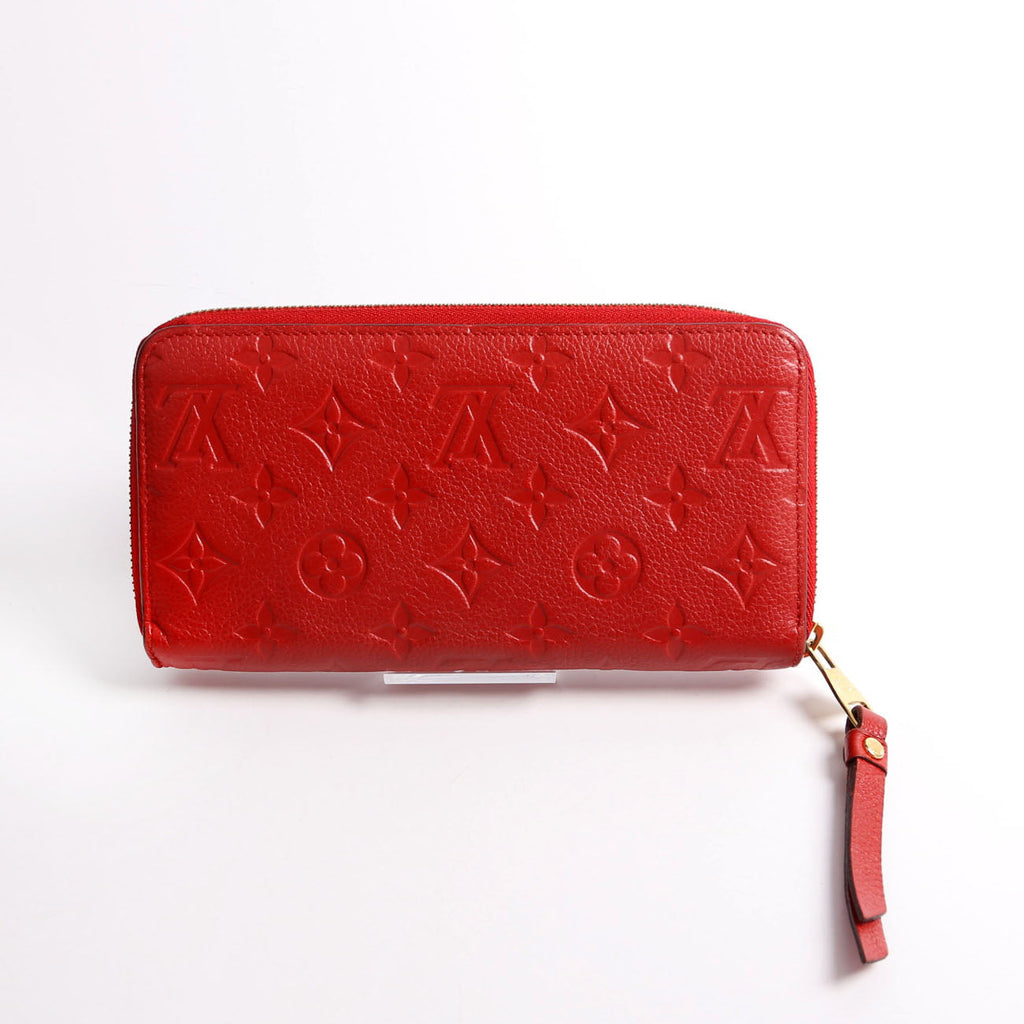 Zippy Wallet Empreinte Red