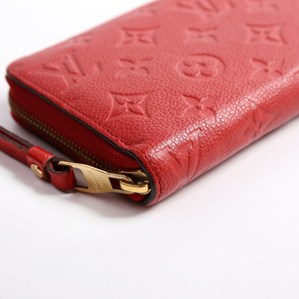 Zippy Wallet Empreinte Red