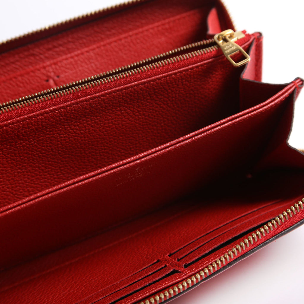 Zippy Wallet Empreinte Red