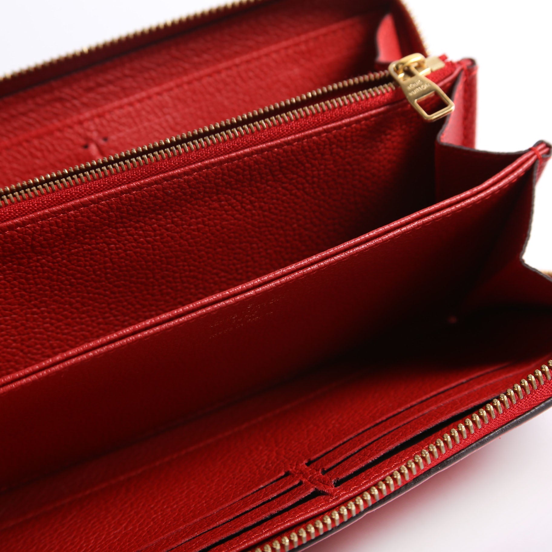 Zippy Wallet Empreinte Red