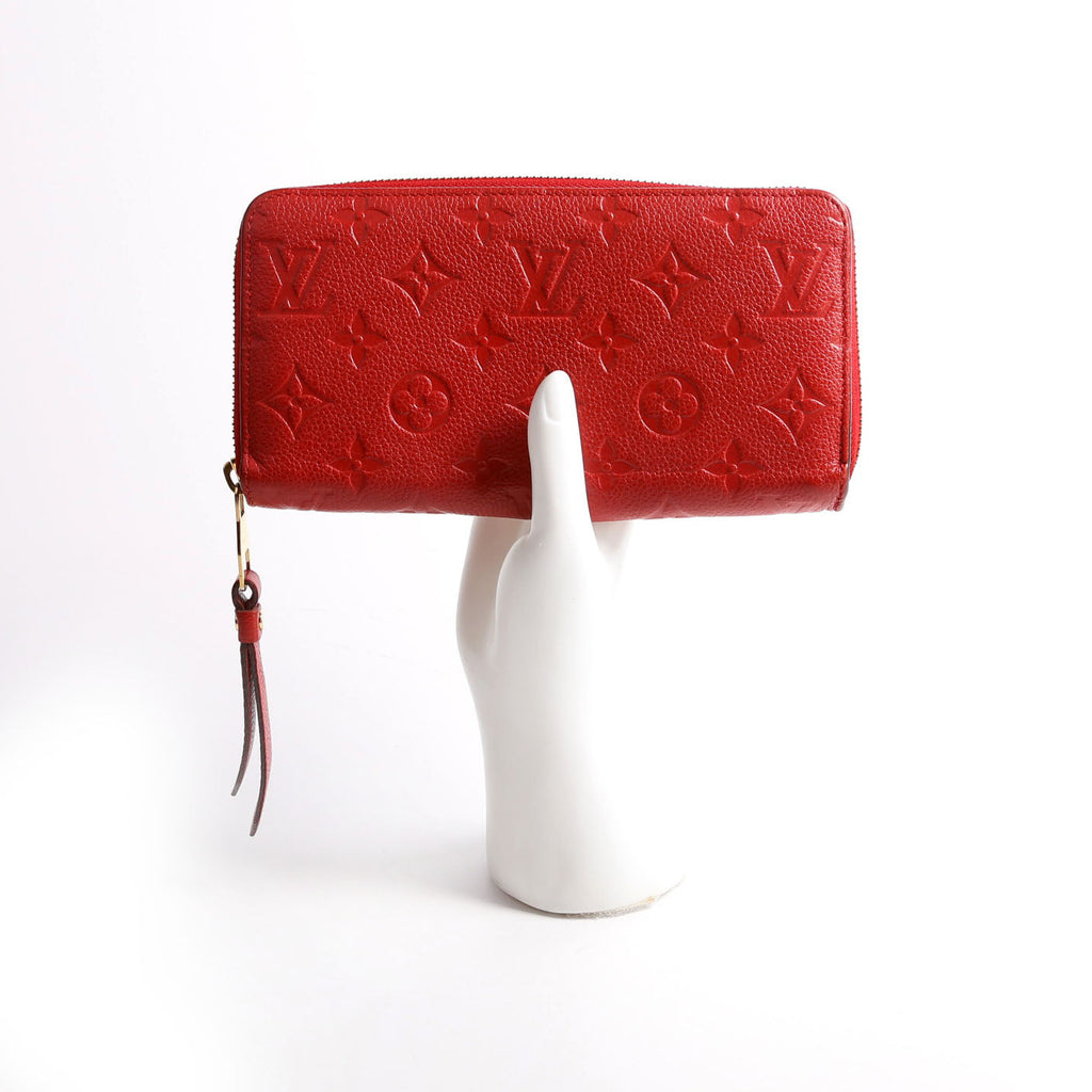 Zippy Wallet Empreinte Red