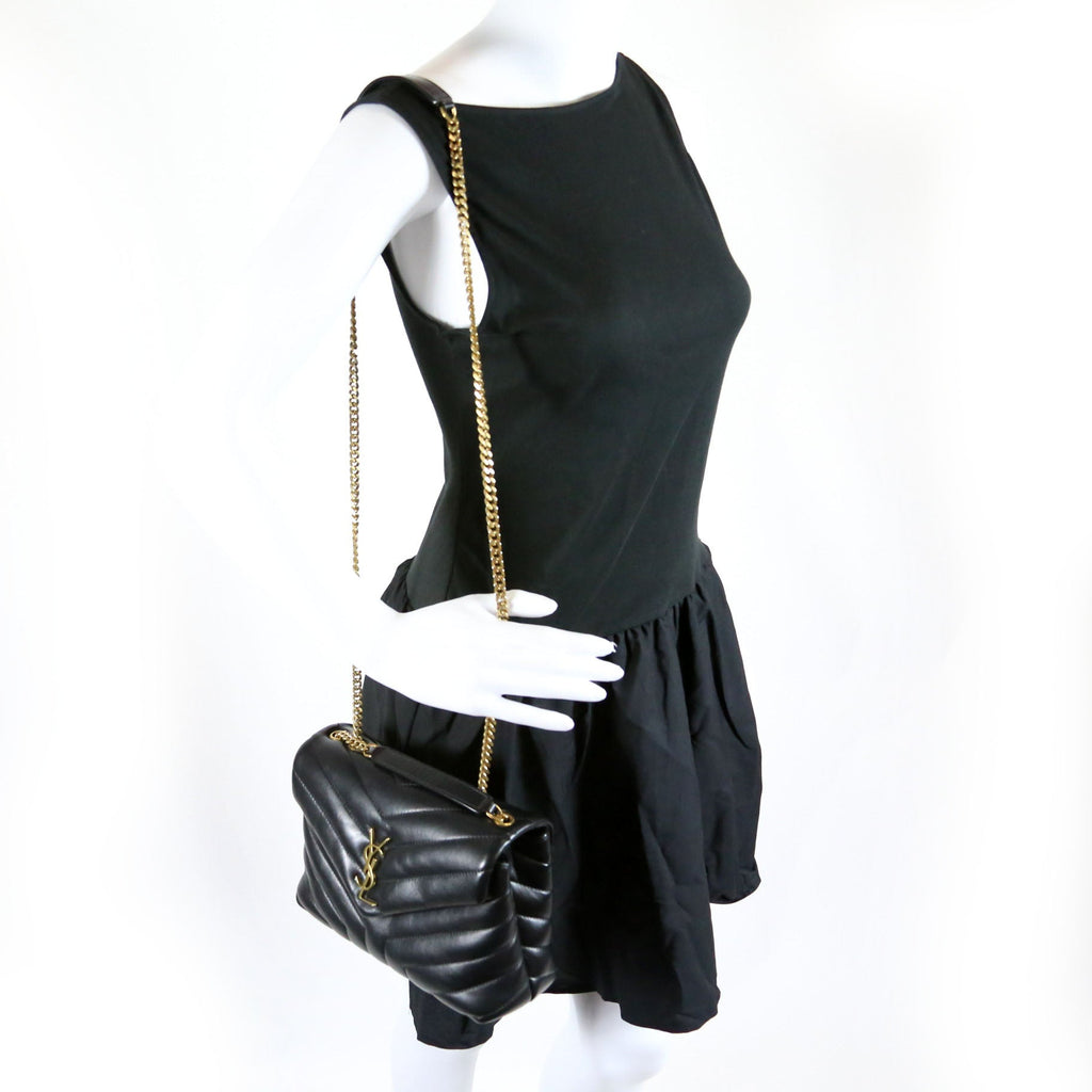 LouLou Satchel Small 494699 Black