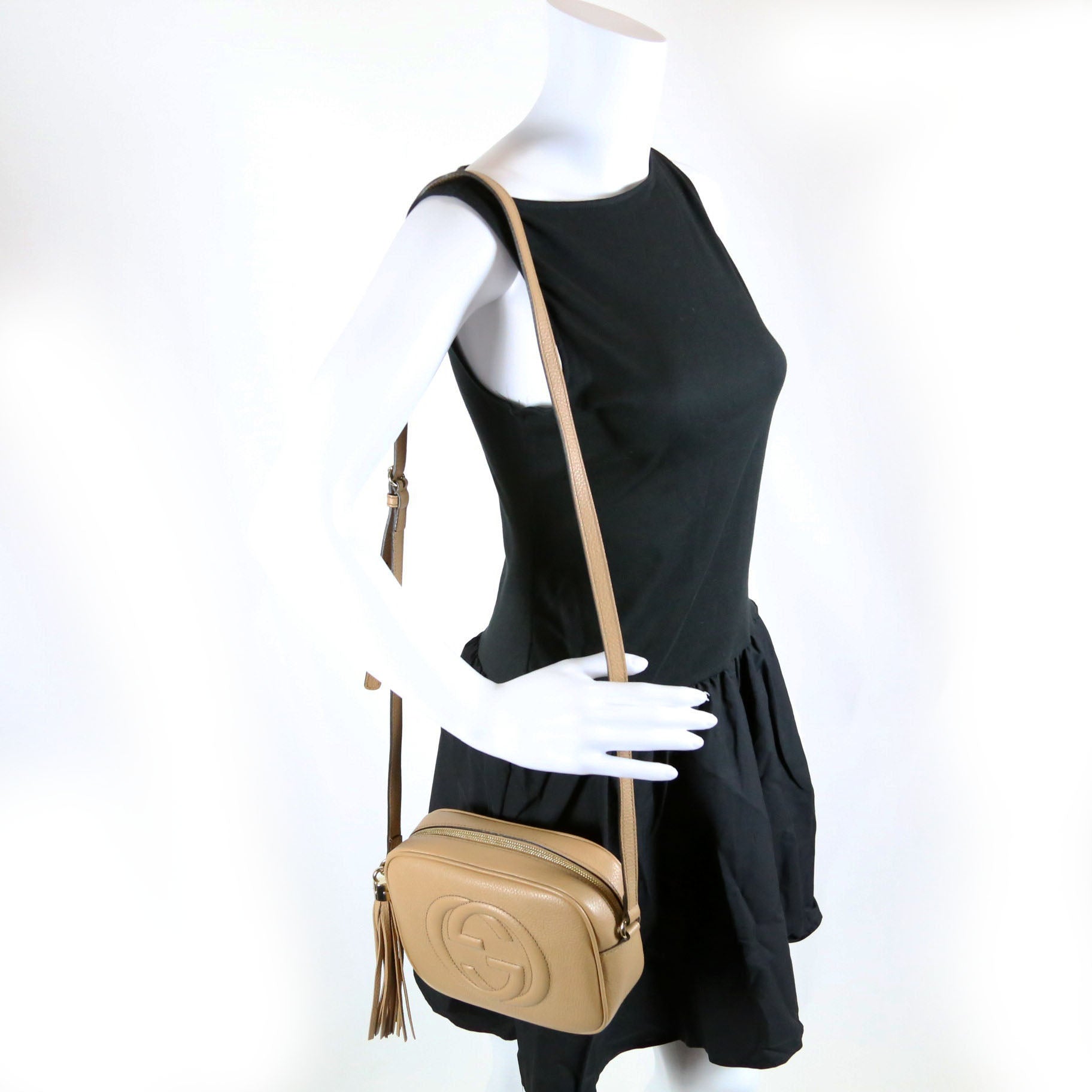 308364 Soho Disco Crossbody Tan