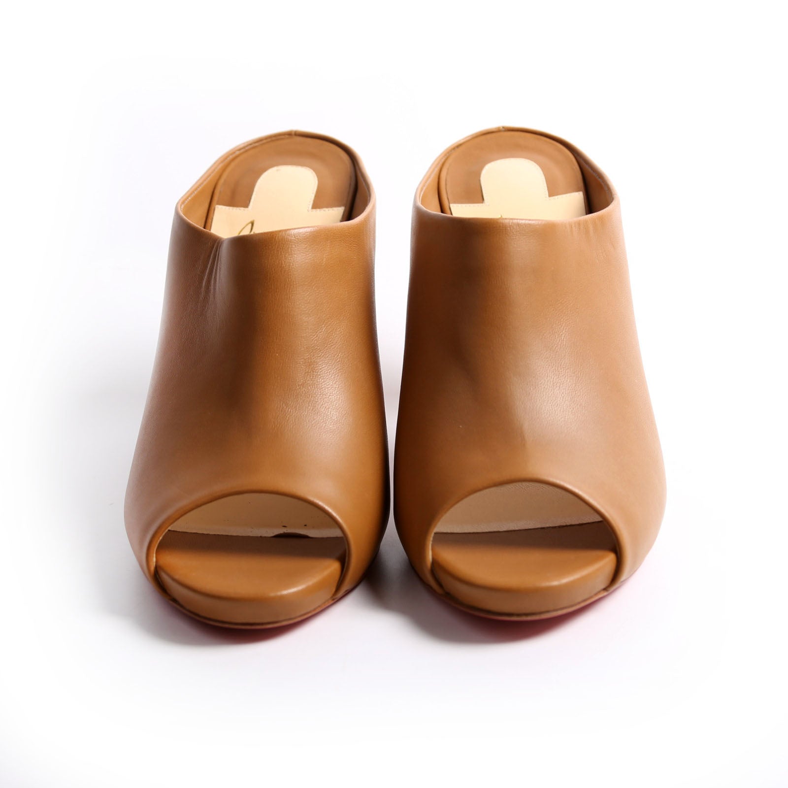 Corinthe 100 MM Peep Toe Mules Size 37.5