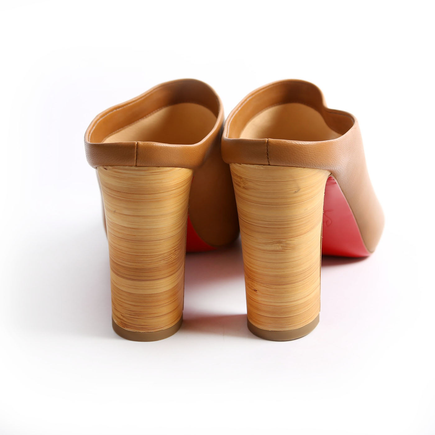 Corinthe 100 MM Peep Toe Mules Size 37.5