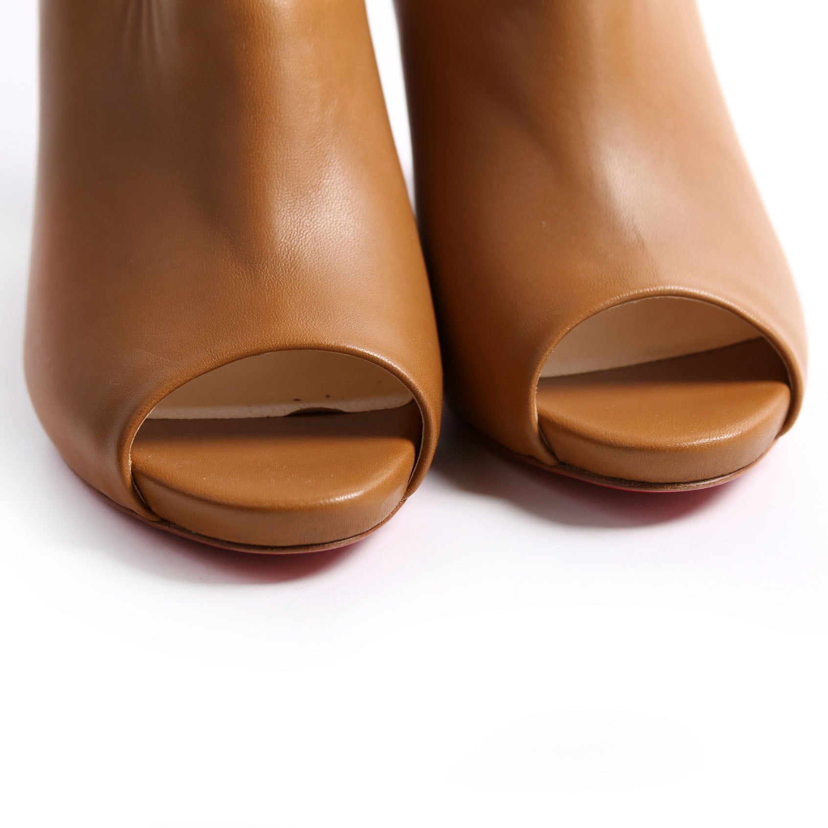 Corinthe 100 MM Peep Toe Mules Size 37.5