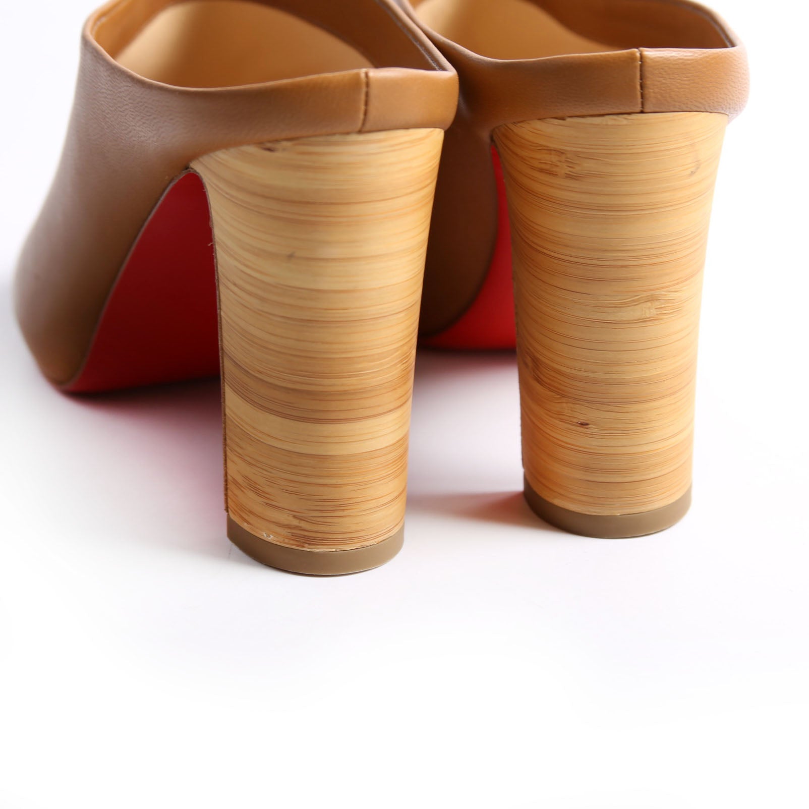 Corinthe 100 MM Peep Toe Mules Size 37.5