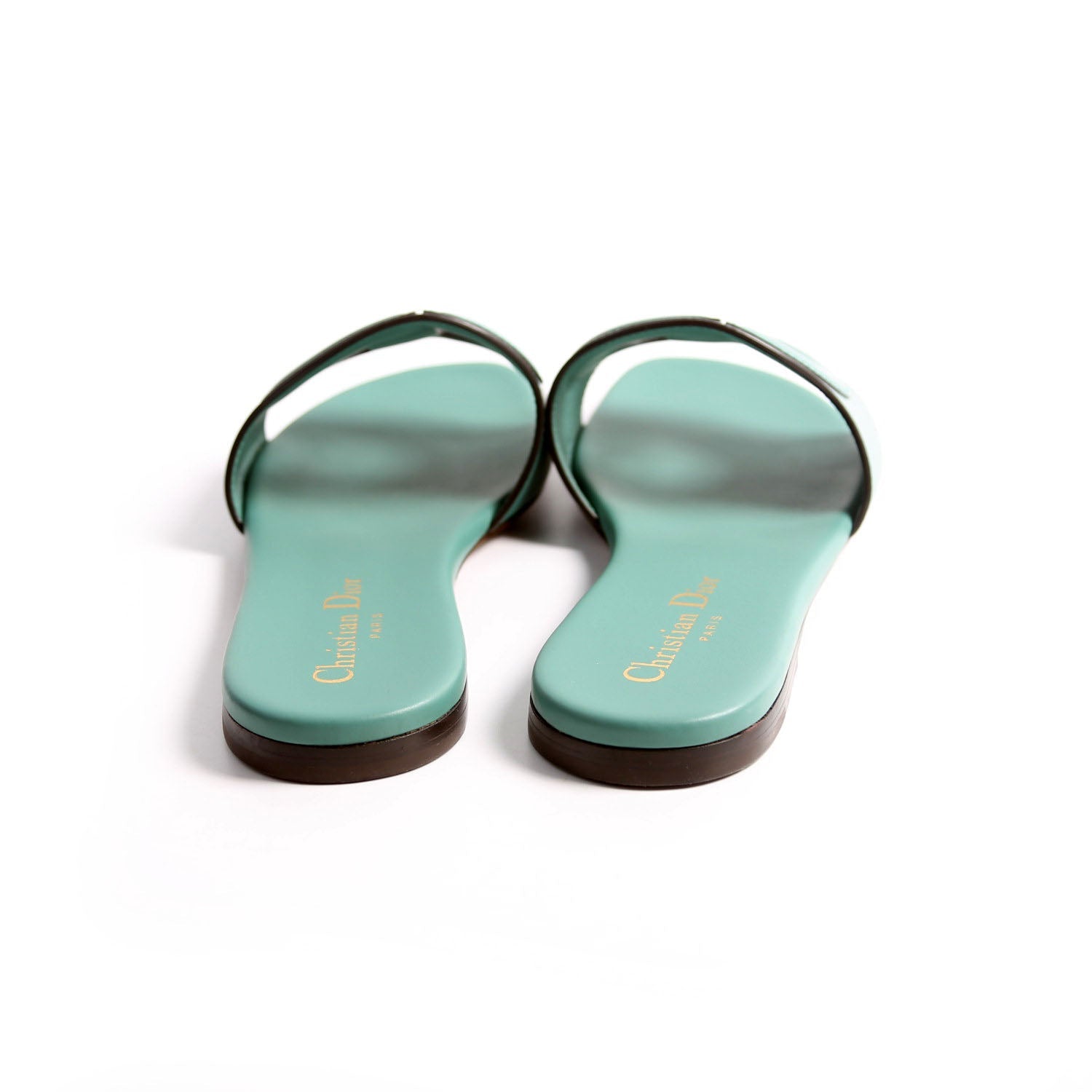 D-Club Slide Leather Sandals Size 37