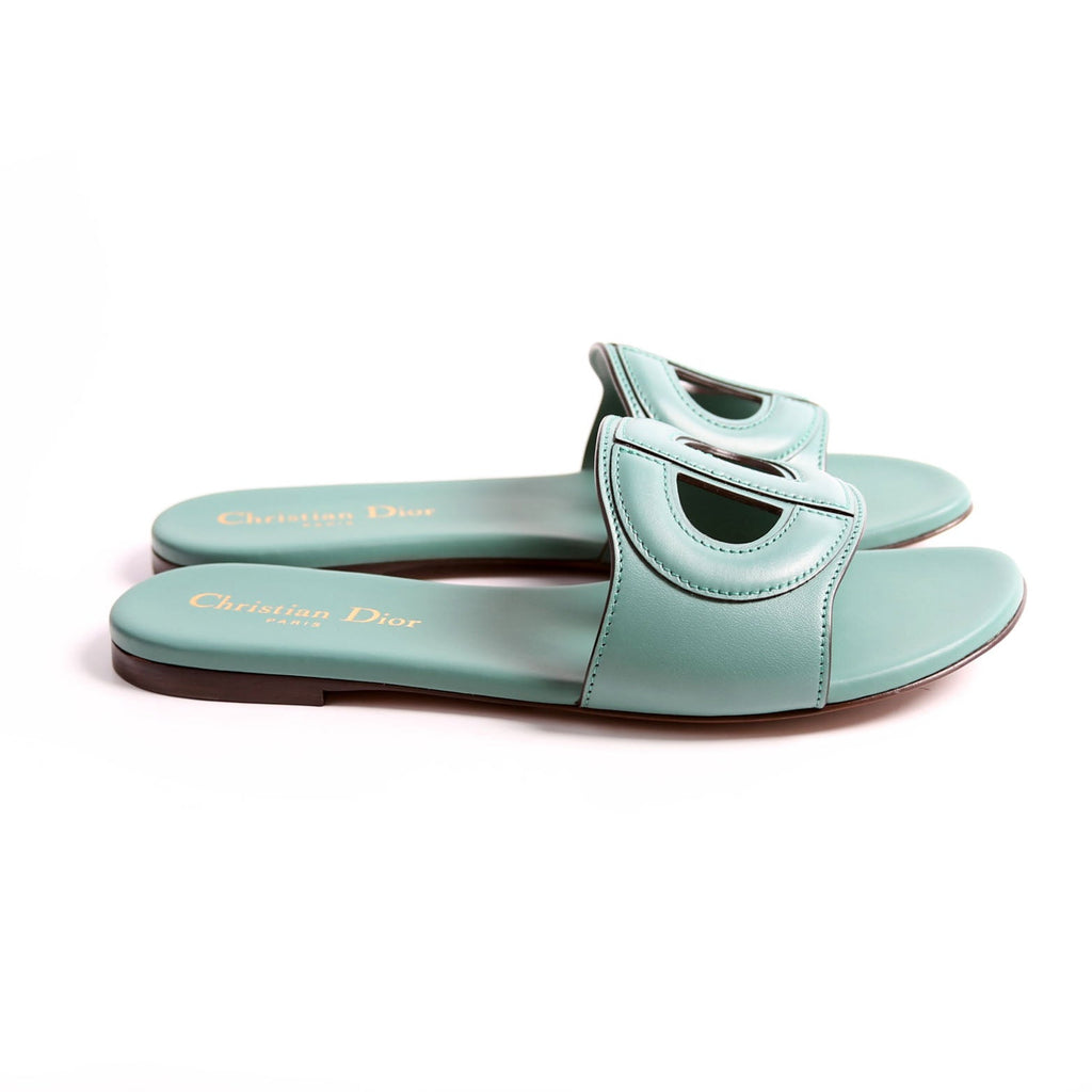 D-Club Slide Leather Sandals Size 37