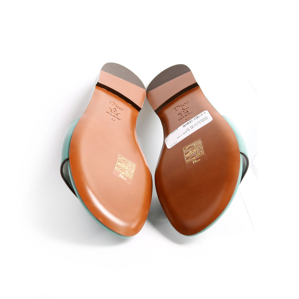 D-Club Slide Leather Sandals Size 37