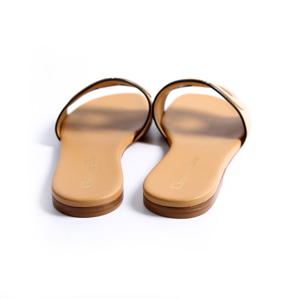 D-Club Slide Leather Sandals Size 37
