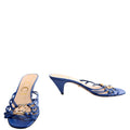 Crystal Interlock G 55mm Sandals Size 38
