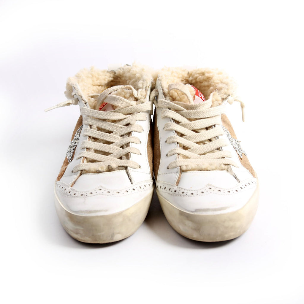 Midstar Sneakers Shearling/Suede Size 38