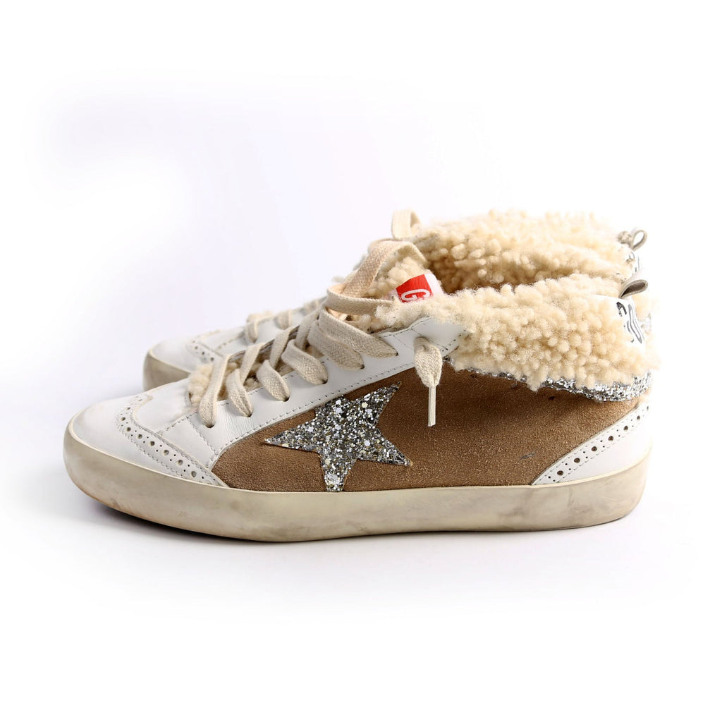 Midstar Sneakers Shearling/Suede Size 38