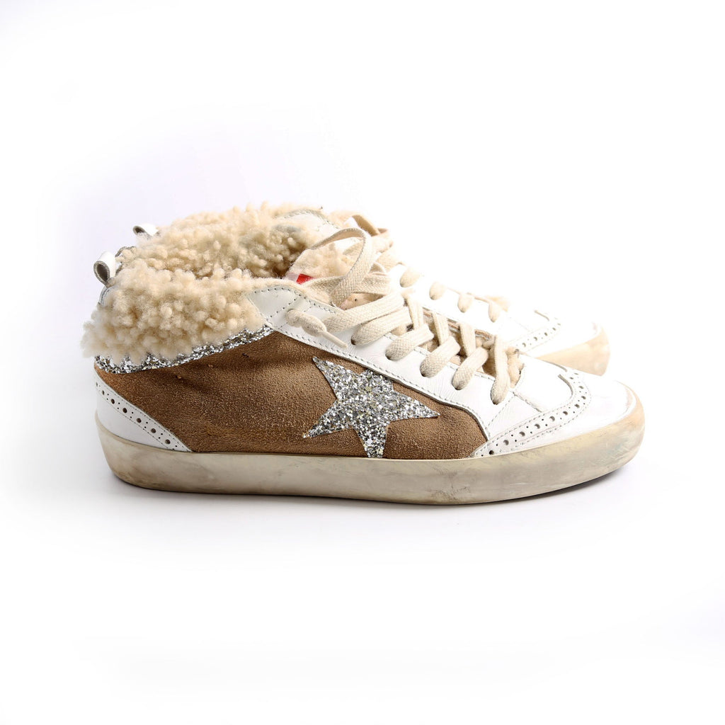 Midstar Sneakers Shearling/Suede Size 38