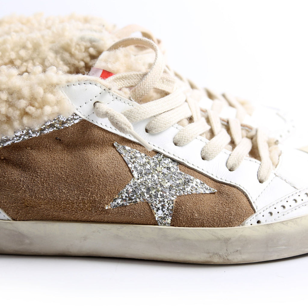 Midstar Sneakers Shearling/Suede Size 38