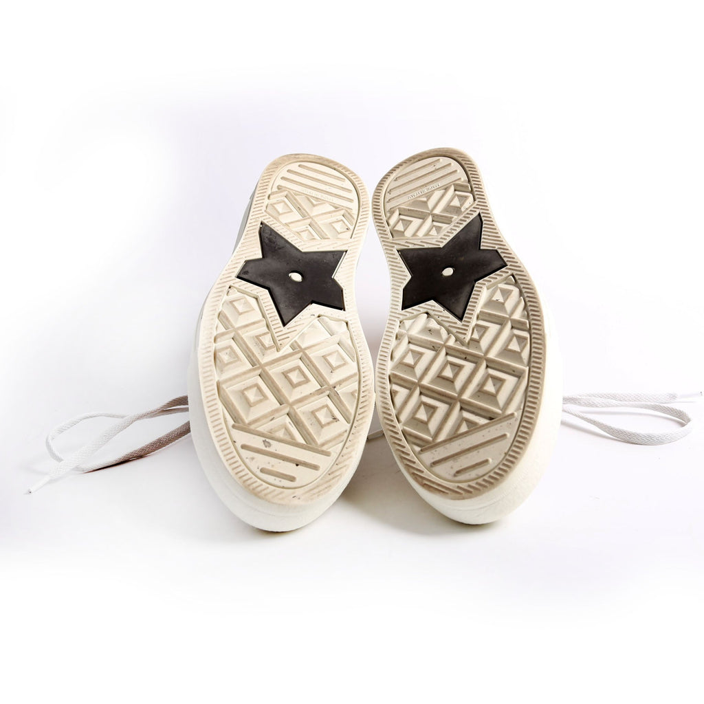 Walk'N'Dior Embroidered Jute Sneakers Beige