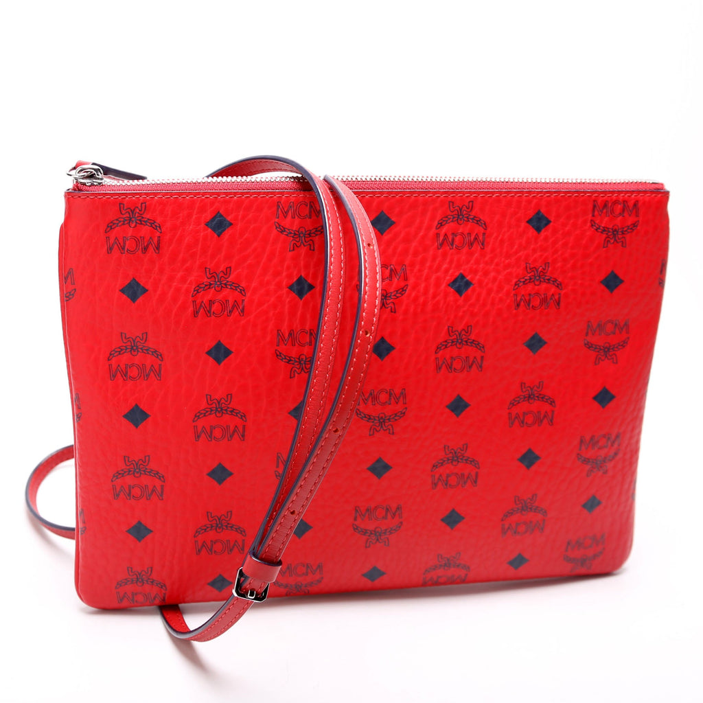 Visetos Pouch Crossbody Red