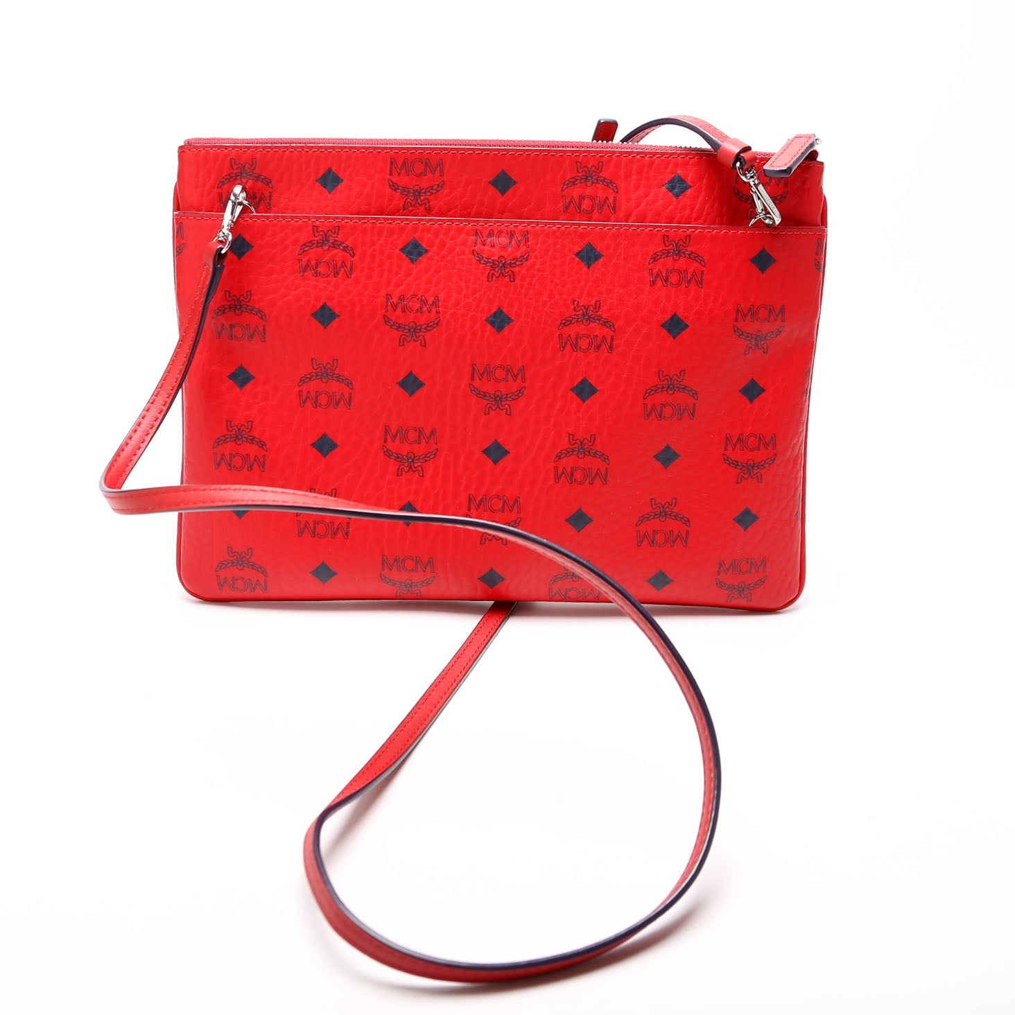 Visetos Pouch Crossbody Red